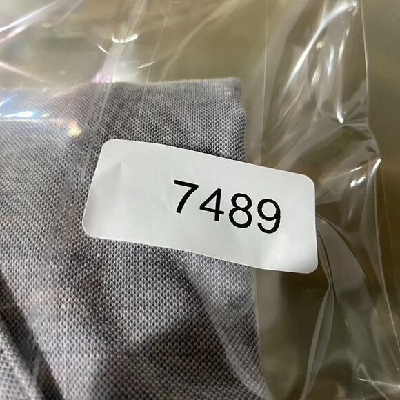 Travis Mathew Golf Polo Shirt Men's Large Gray Black Colorblock - Picture 12 of 12